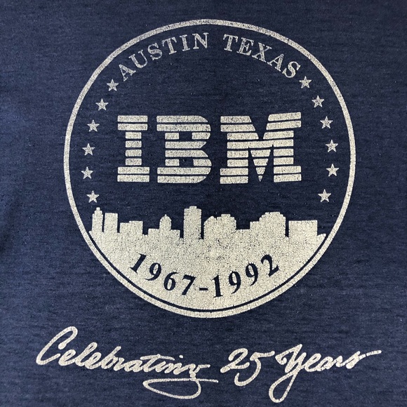 IBM Computers Software Microsoft 1992 Vintage Tee - Picture 4 of 8